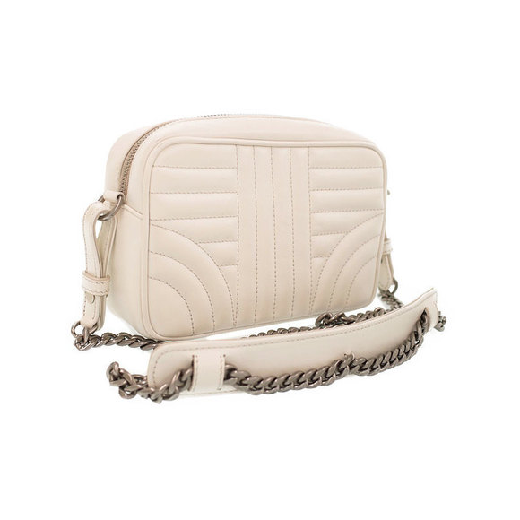 Prada Diagram Chain Shoulder Bag White - Picture 2 of 5